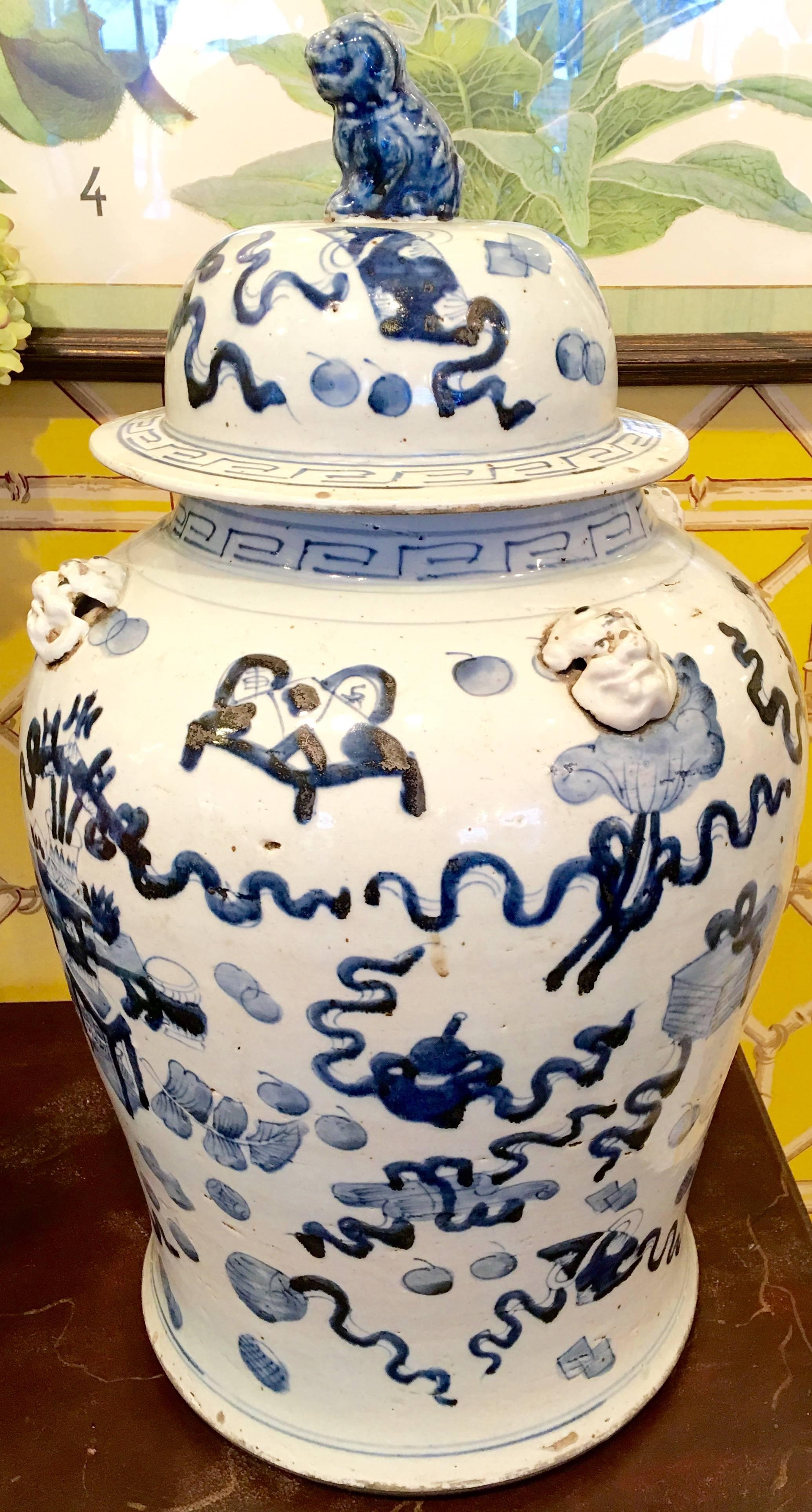 chinese temple jars