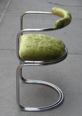 German Tubular Steel Bauhaus Armchair by Marcel Breuer