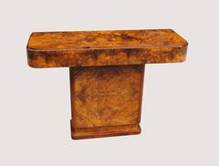 Rare Pair of French Art Deco Consoles