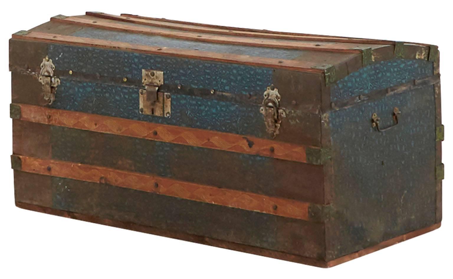 20th Century Vintage French Trunk