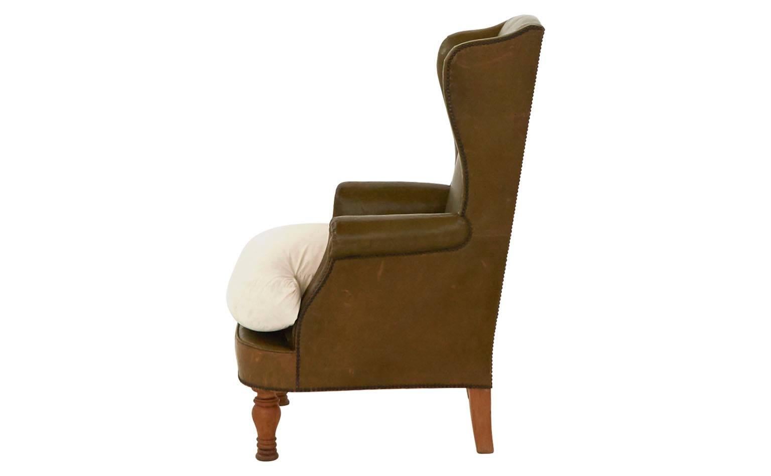 Mid-20th Century  1940's Wing Chair