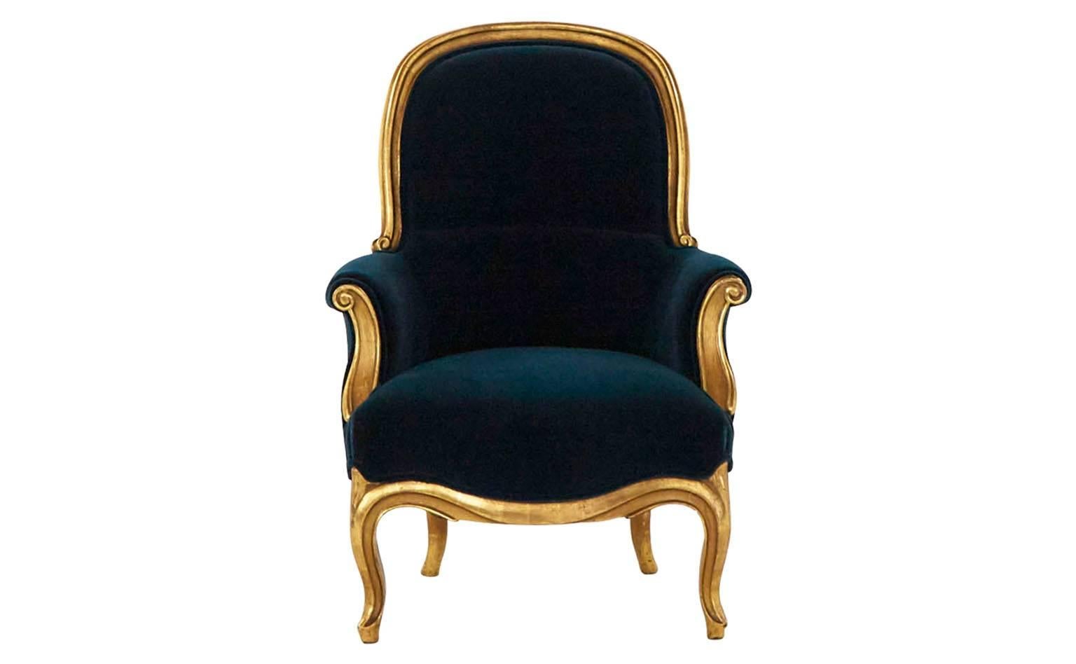 19th Century Antique French Gilt Armchair