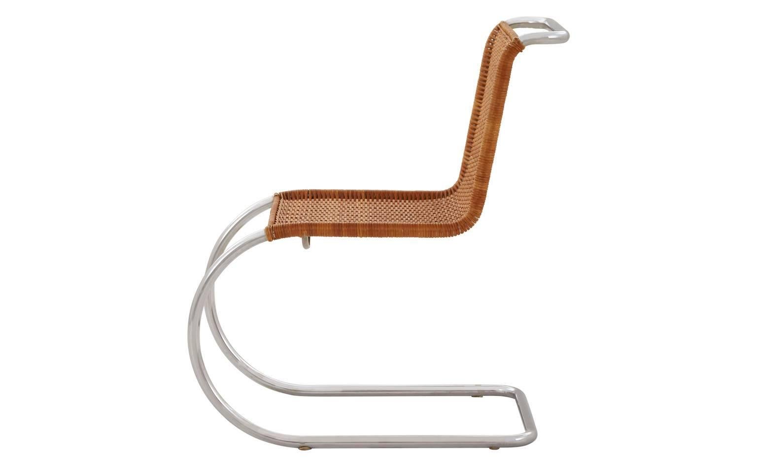 Mies Ven der Rohe MR10 Chair In Good Condition In Chicago, IL
