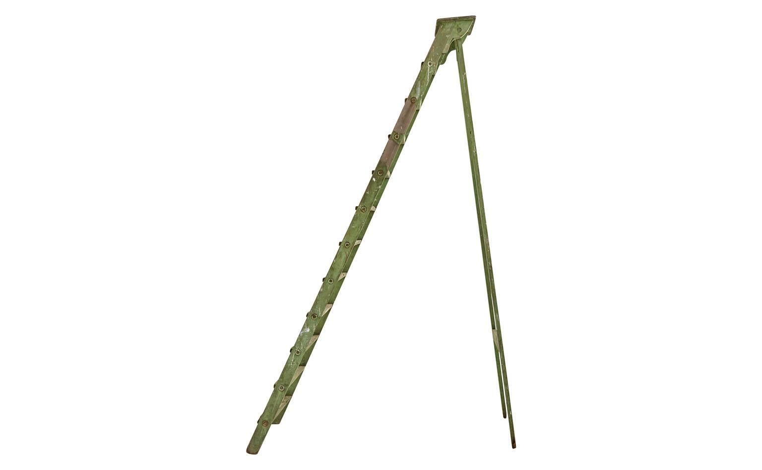 20th Century French Wood Ladder