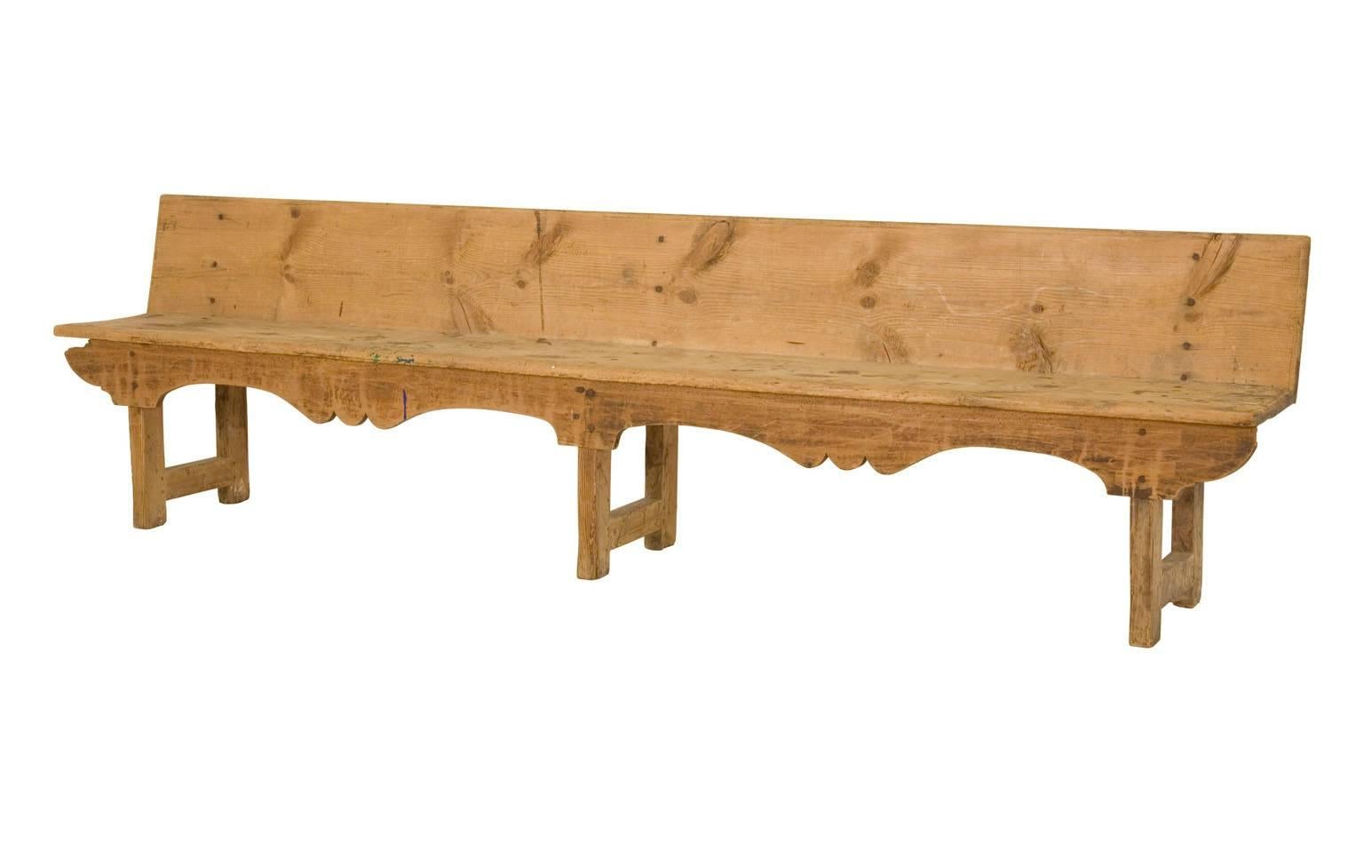 Stripped wood finish
Weathered patina
Early 20th century
Provence

Dimensions
Overall: 118