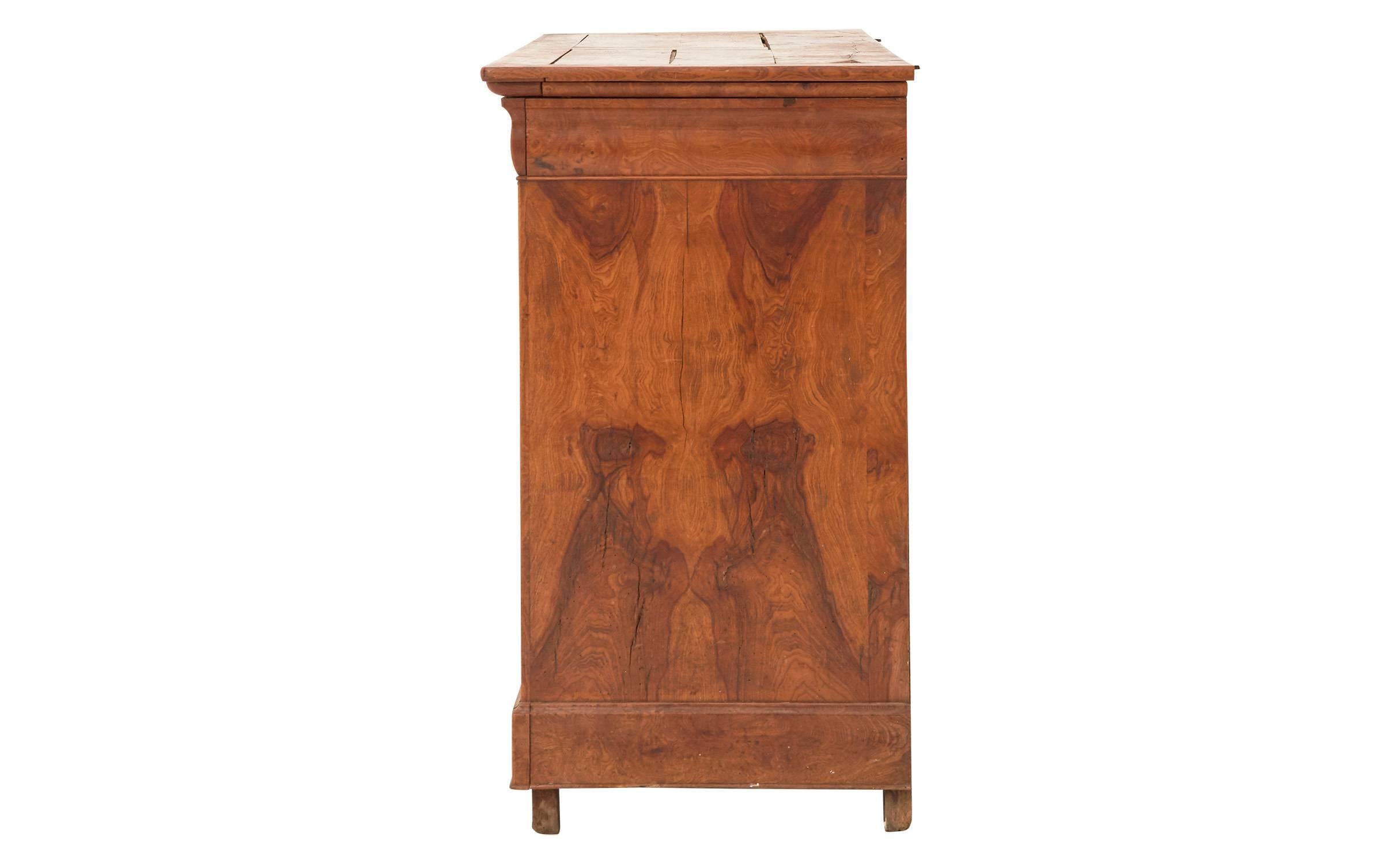 Burl French Commode