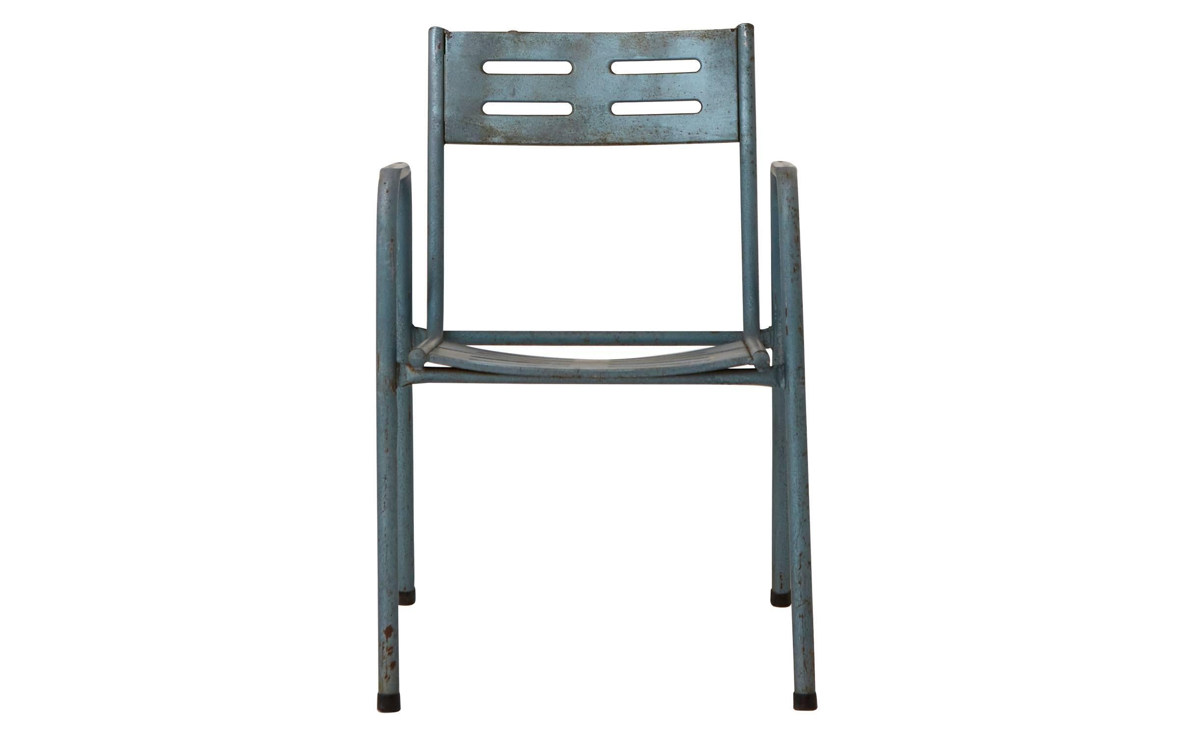 Industrial Spanish Metal Garden Chair
