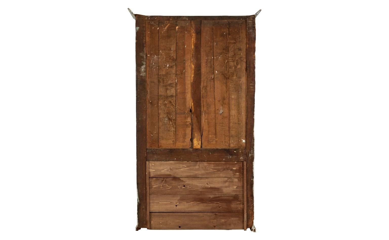 Antique French Painted Cabinet 1
