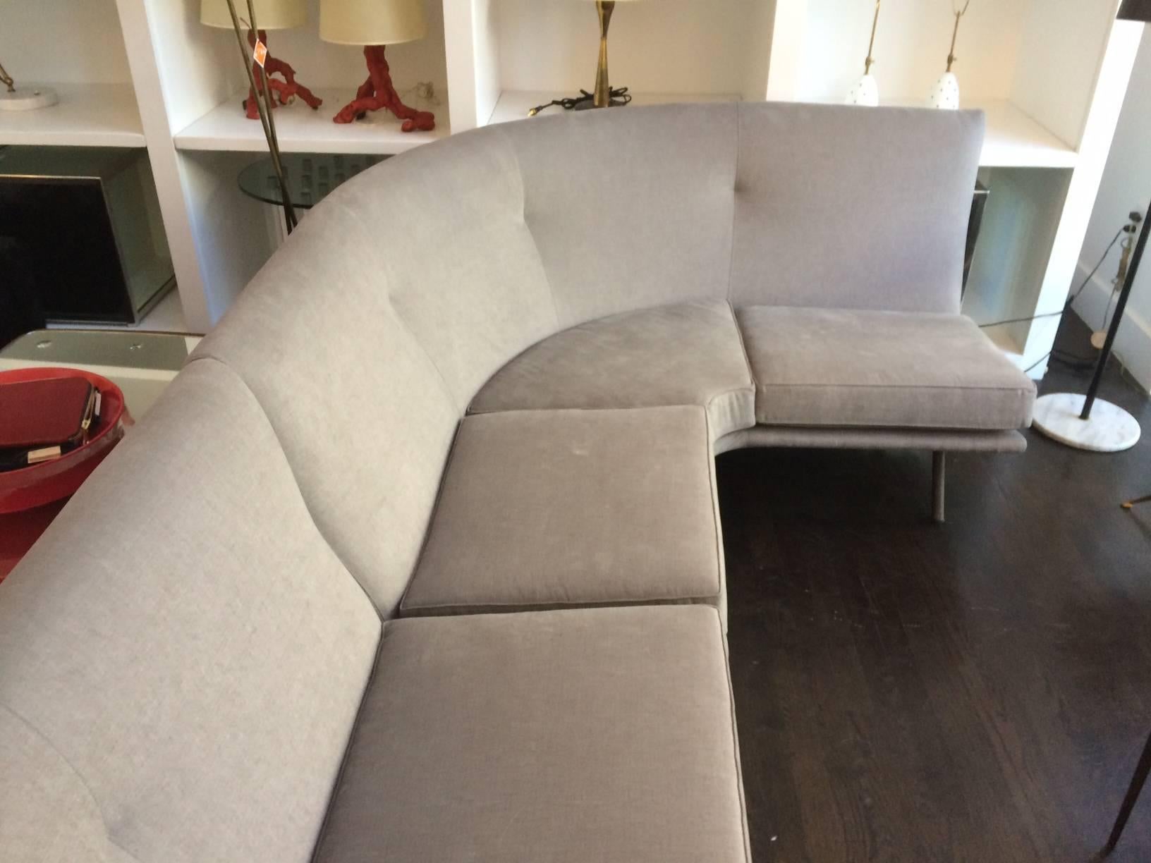 Sectional Triennale Sofa by Marco Zanuso In Excellent Condition In Sag Harbor, NY