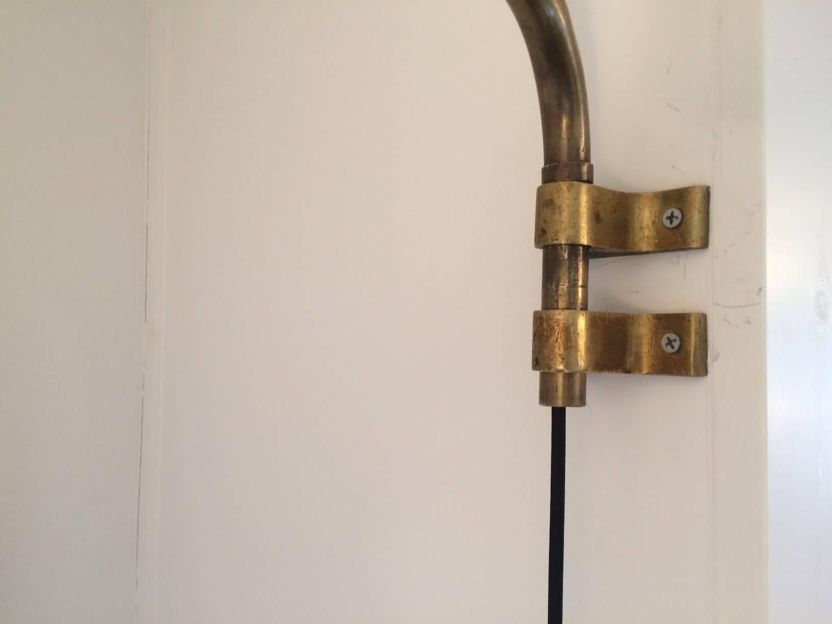 Italian Telescopic Wall Light by Stilnovo In Excellent Condition In Sag Harbor, NY