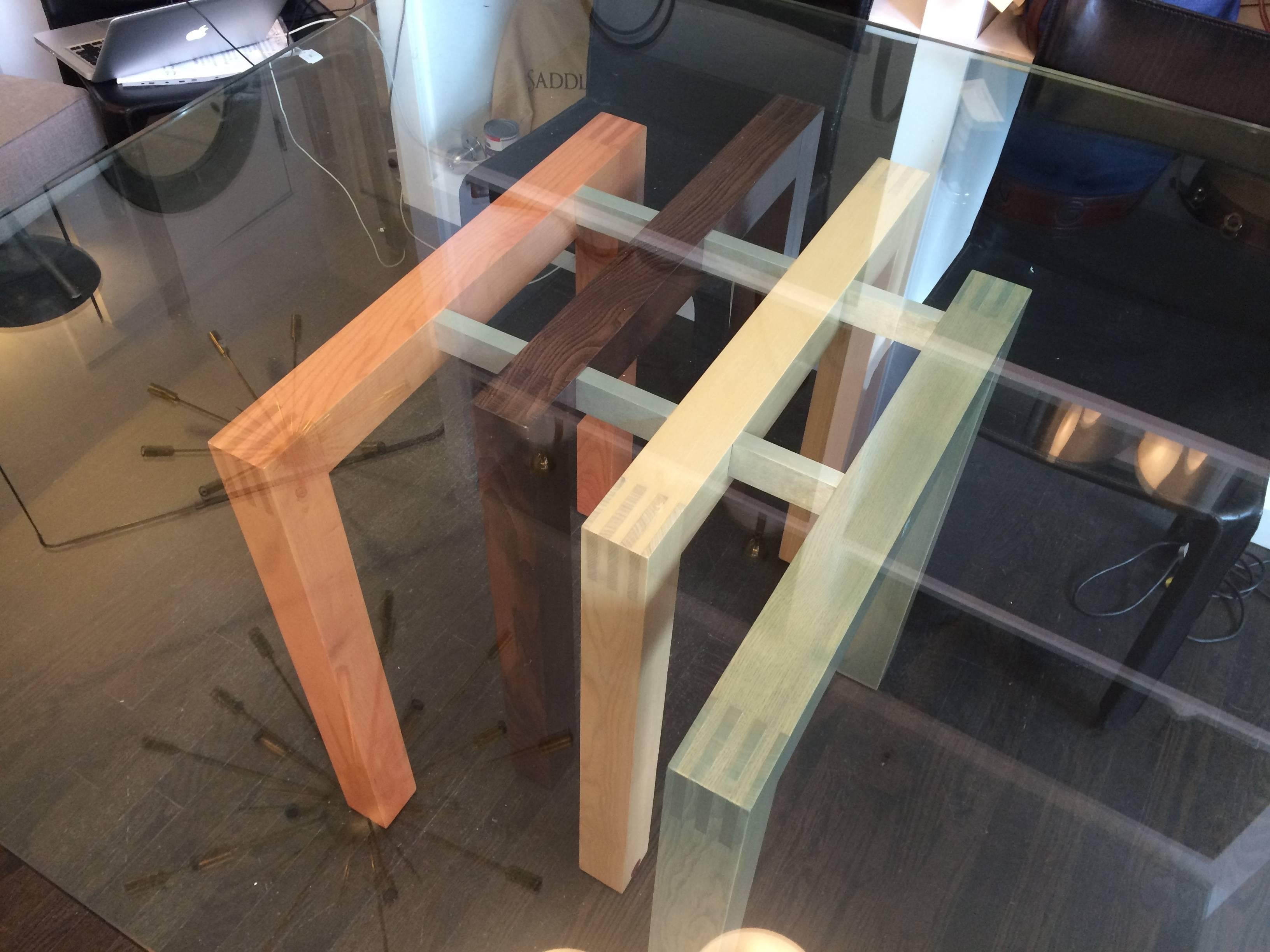 dining table base for glass top