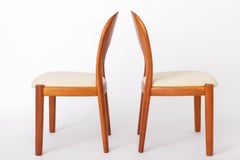 Pair of Niels Koefoed Teak Dining Chairs, 1970s Danish Modern Chairs