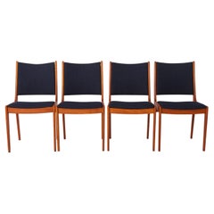 4 of 8 Johannes Andersen Dining Chairs  Danish Teak Mid-Century Design  1960s