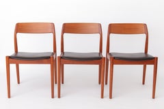 Set of 4 Danish Teak Dining Chairs by Scantic Møbelværk, Mid-Century 1960s