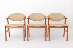 Set of 4 Danish Teak Dining Chairs by Schou Andersen Møbelfabrik, 1970s