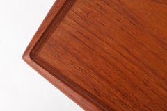 Grete Jalk for Glostrup Danish Teak Side Table, 1960s, Mid-Century Modern