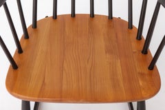 Vintage Grandessa Rocking Chair by Lena Larsson for Nesto, Sweden, 1960s