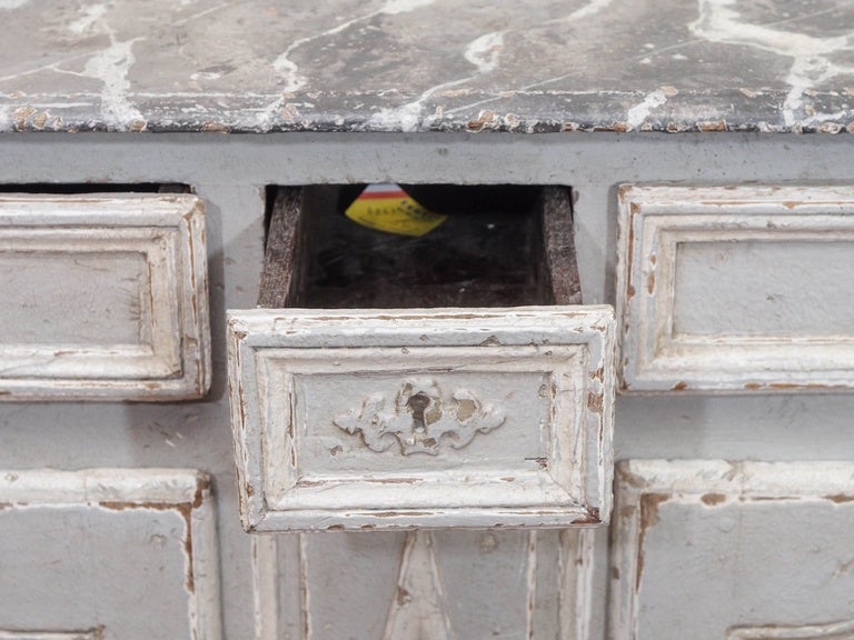 19th Century Painted Buffet 2