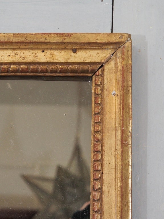 19th Century Trumeau Mirror In Good Condition For Sale In New Orleans, LA