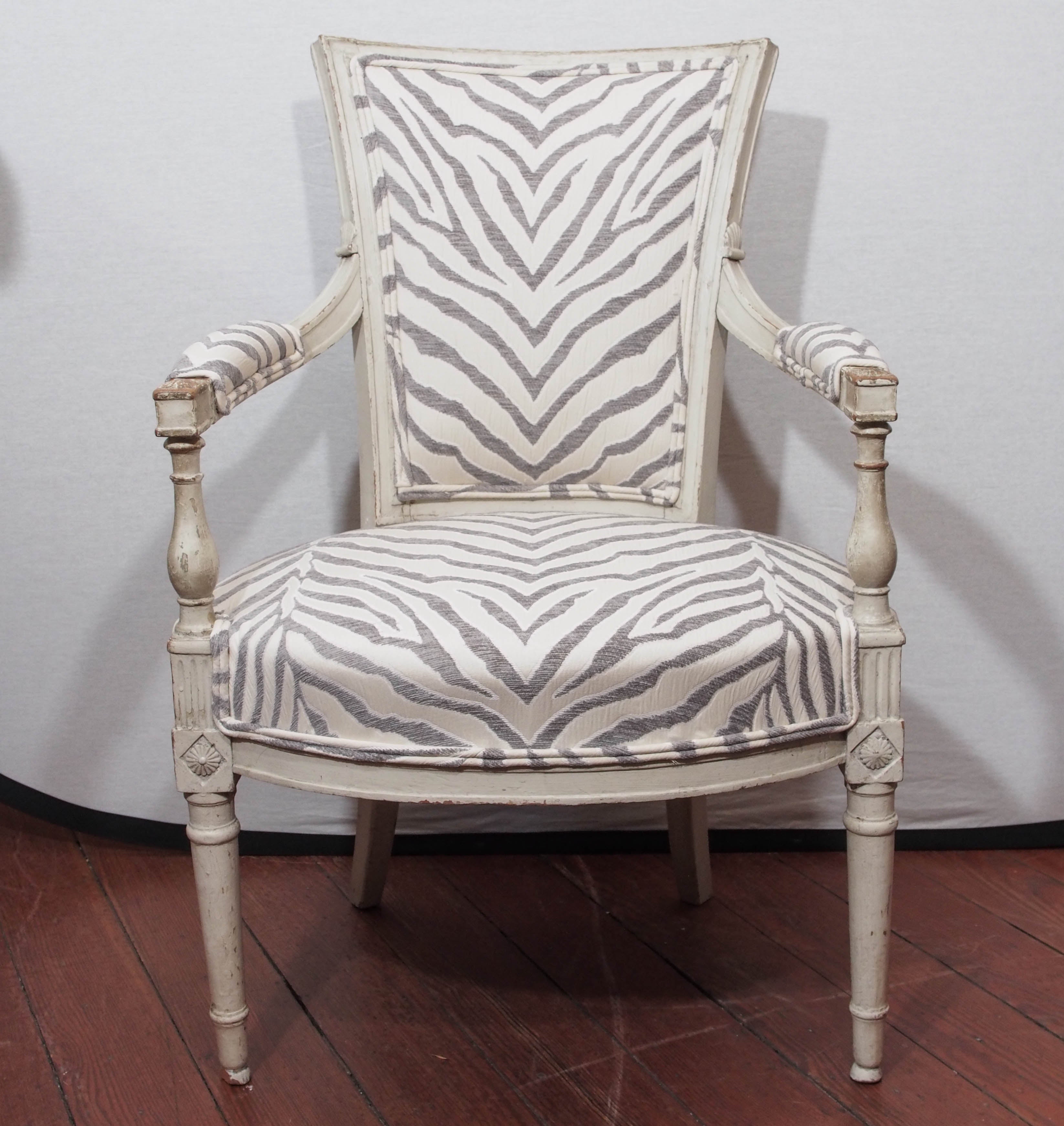 Pair of Directoire Armchairs