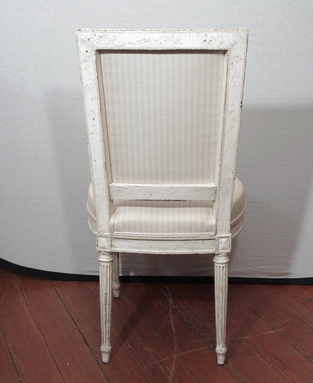 Set of Eight Louis XVI Dining Room Chairs 1
