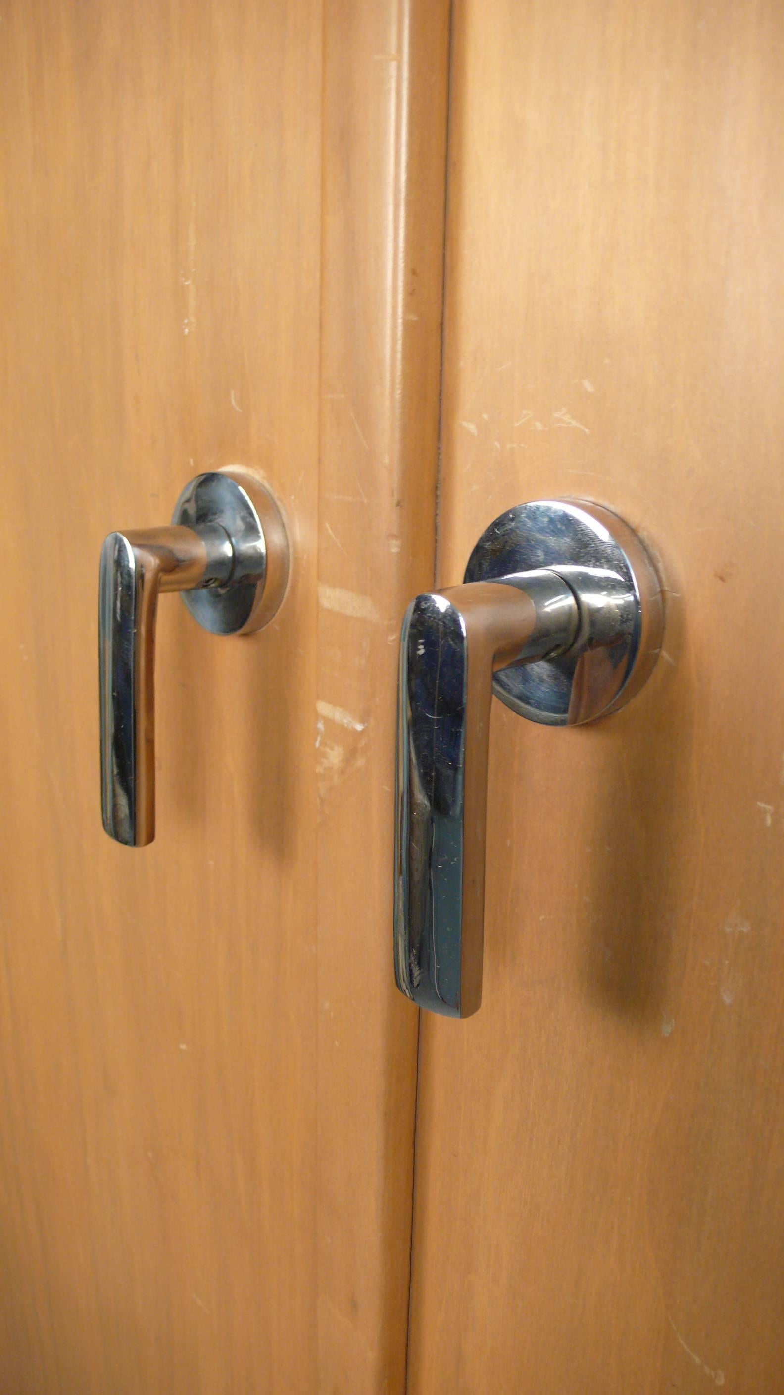 Custom Hammered Brass Doors 2
