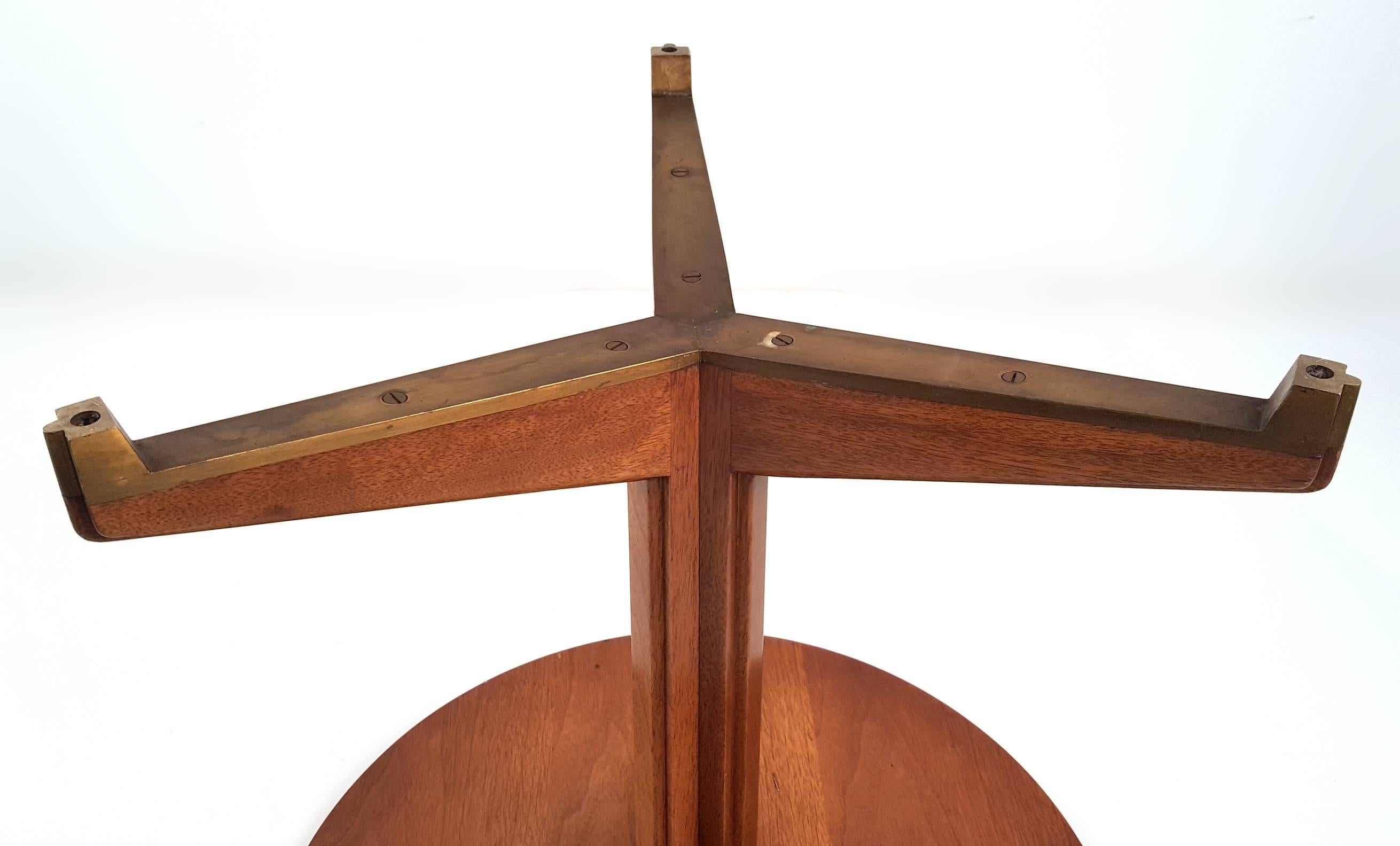 Dunbar Janus Side Table by Edward Wormley For Sale 1