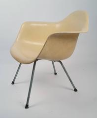 Charles Eames 1950s 2nd Generation LAX Armshell Lounge Chair for Herman Miller