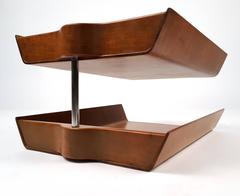 Florence Knoll Molded Plywood Architectural Letter Tray