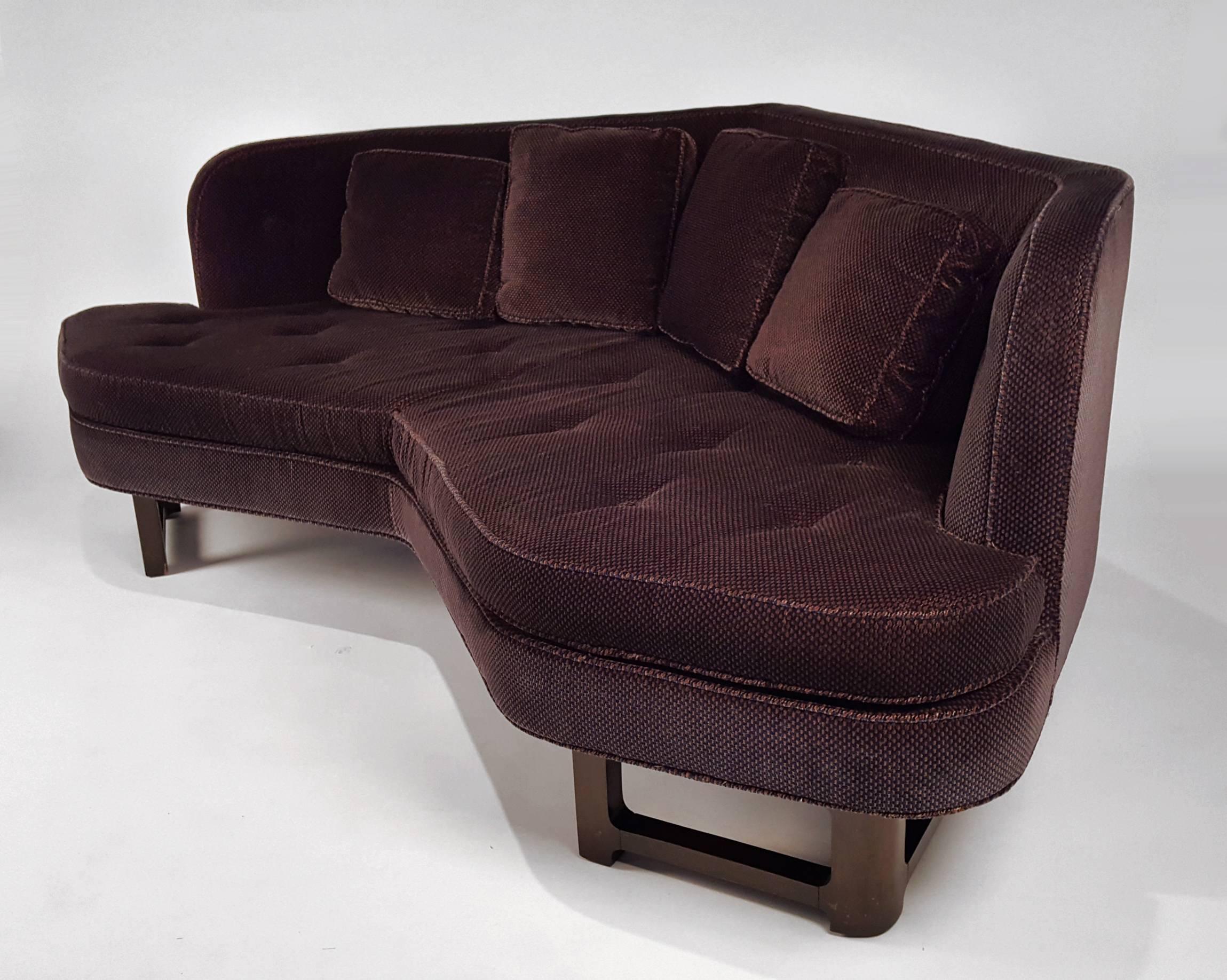 Mid-Century Modern Edward Wormley for Dunbar Angled Sofa