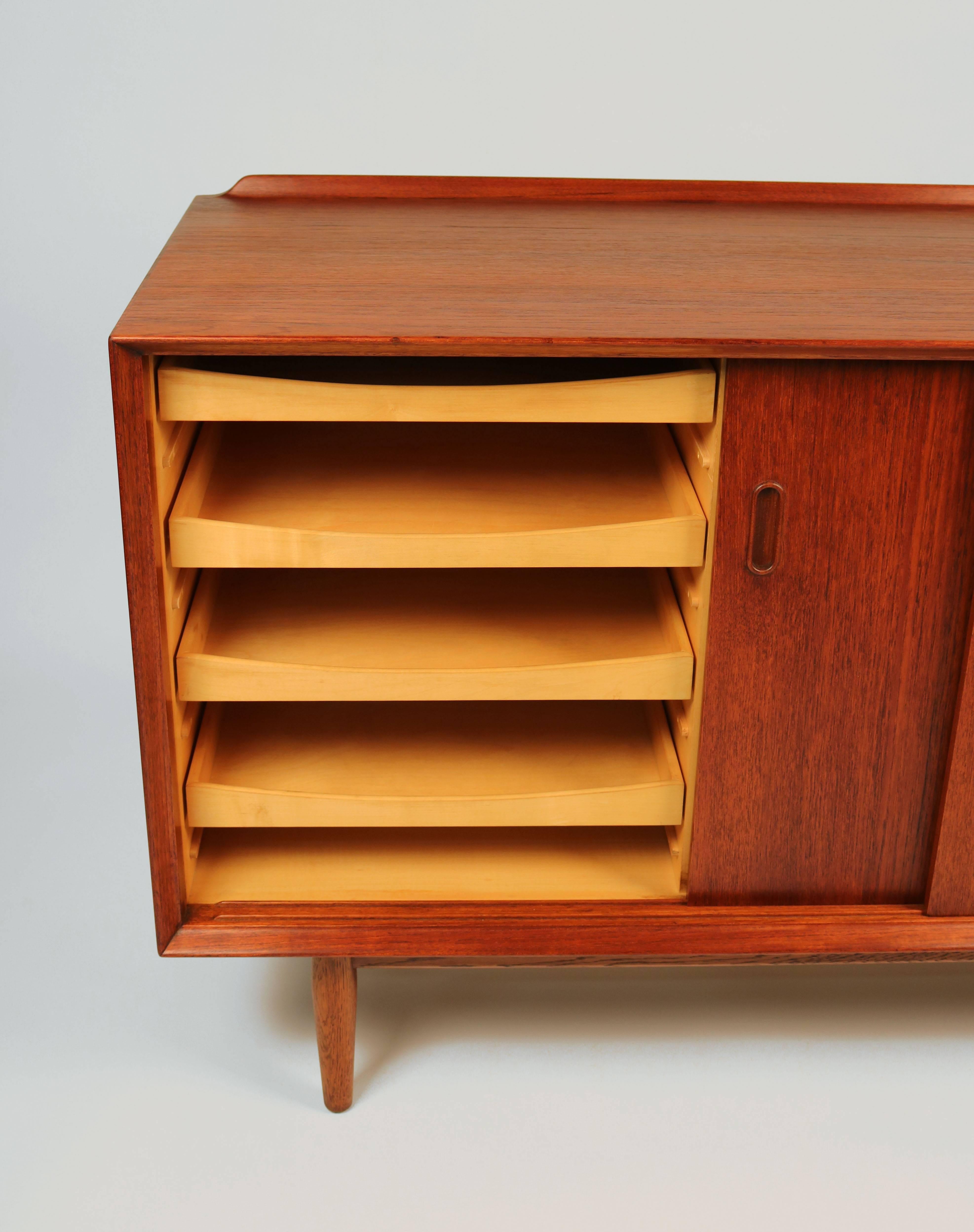 Scandinavian Modern Arne Vodder Danish Modern Teak Cabinet for Sibast