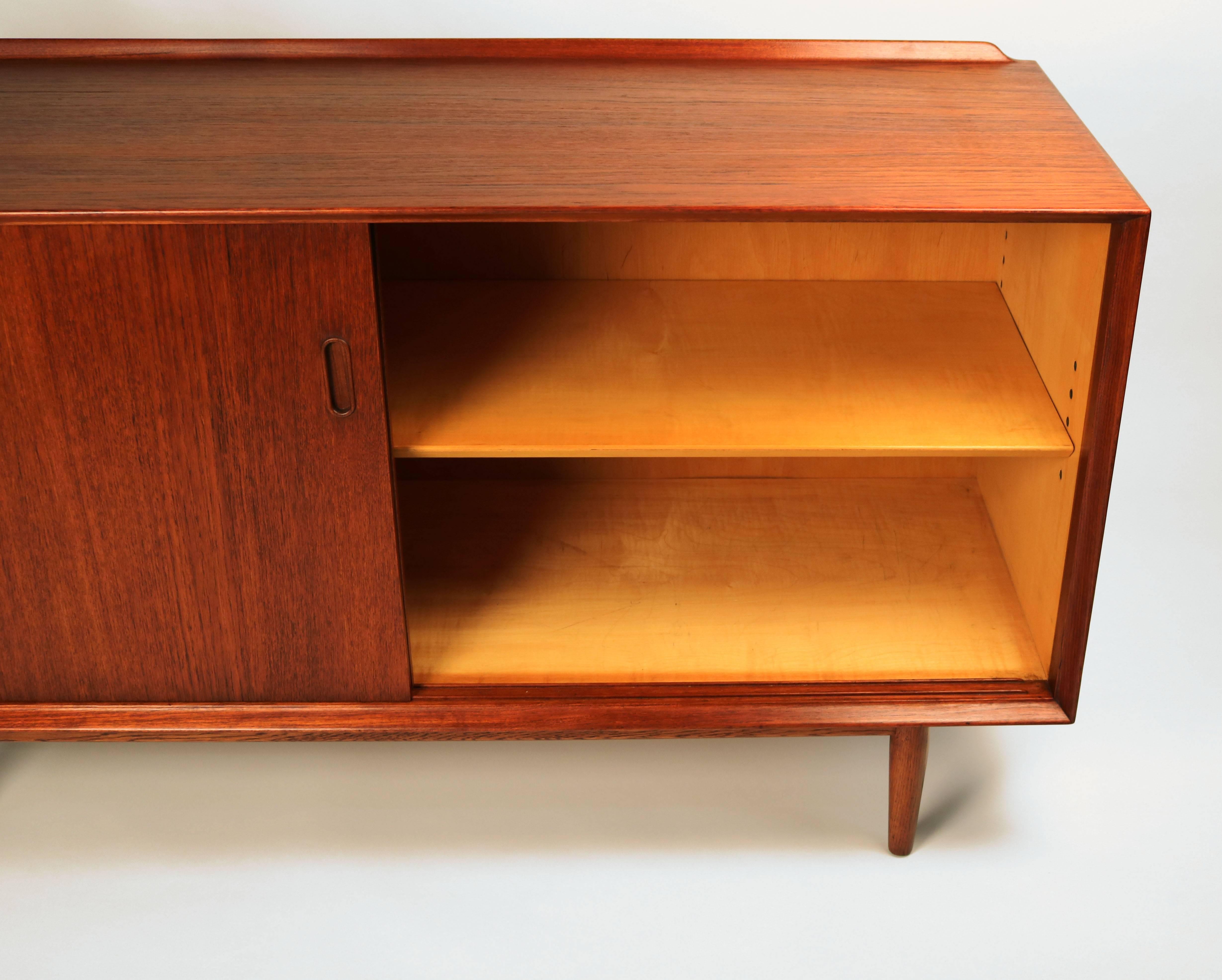 Mid-20th Century Arne Vodder Danish Modern Teak Cabinet for Sibast