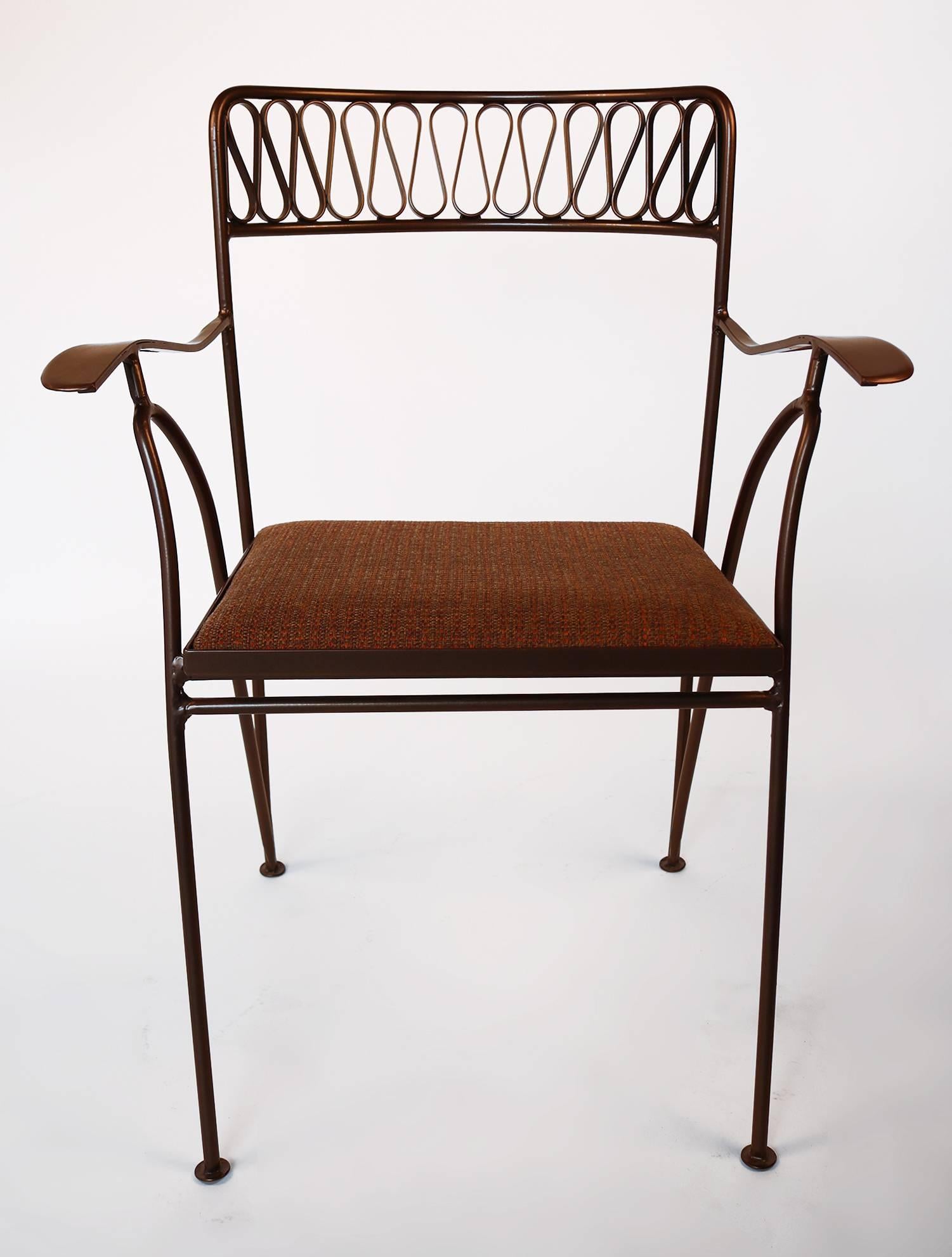 20th Century Maurizio Tempestini for Salterini Patio Table and Chairs