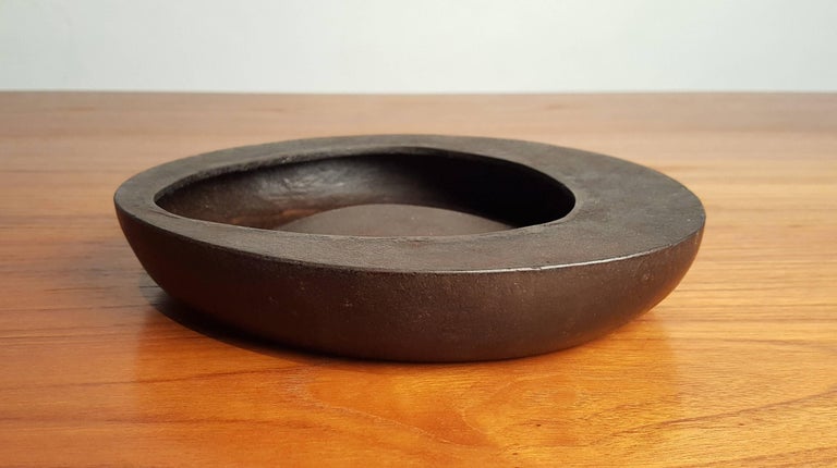 Rare Isamu Noguchi Sculptural Bowl  In Excellent Condition For Sale In Dallas, TX