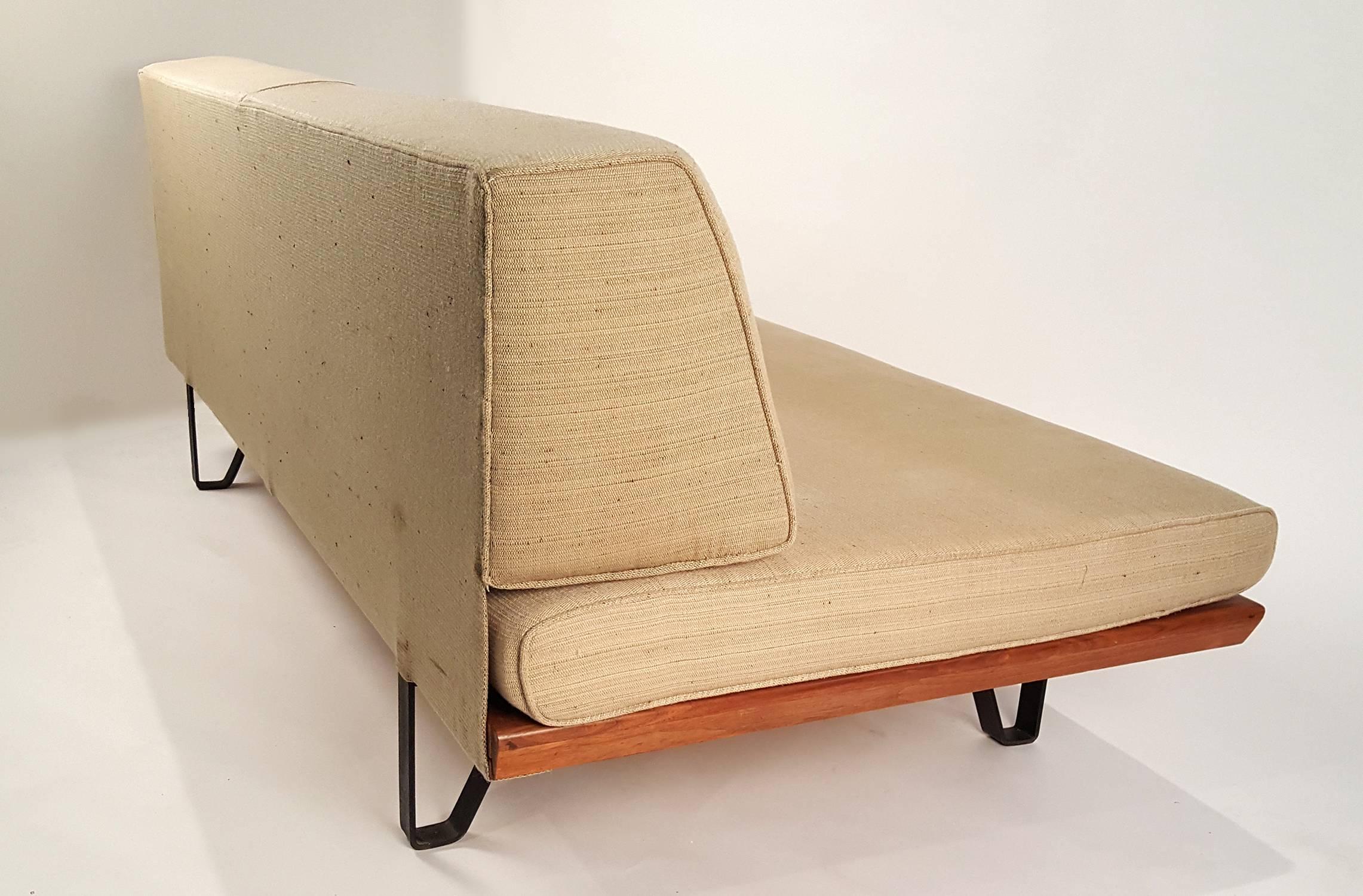Mid-Century Modern California Modernist Convertible Daybed Sofa by Mel Bogart for Felmore