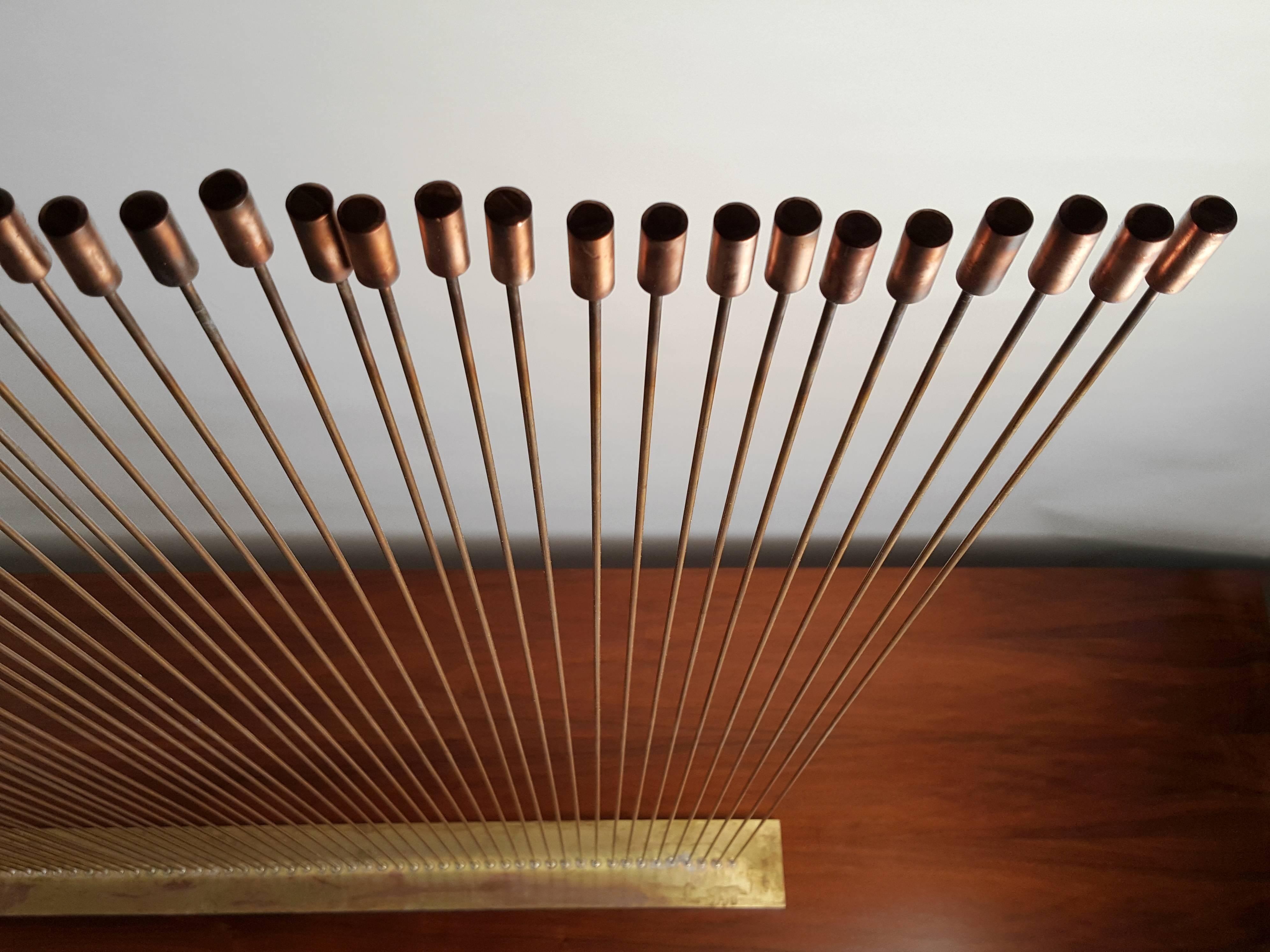 Contemporary Large Val Bertoia 'Sonambient' Bronze and Copper Sound Sculpture