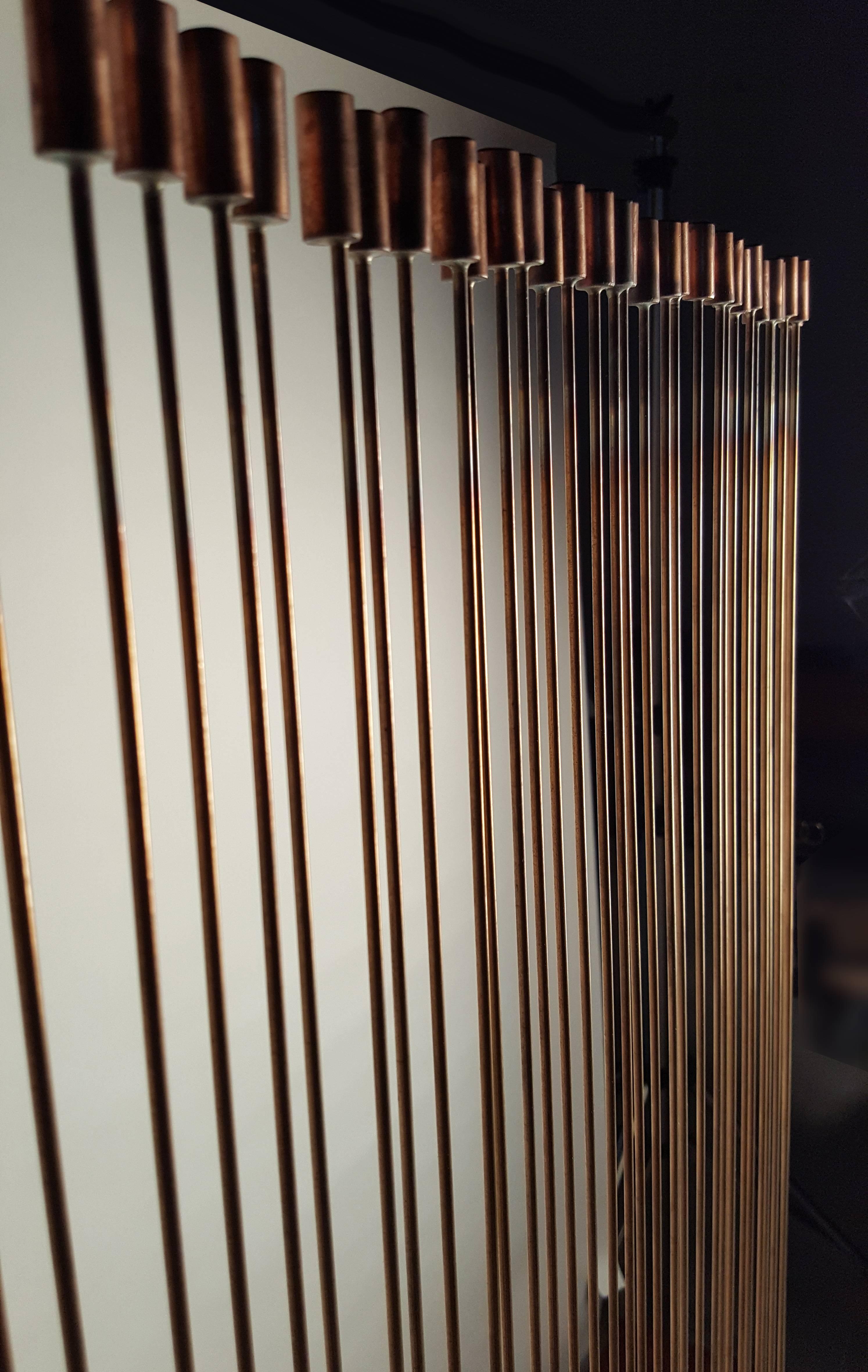 American Large Val Bertoia 'Sonambient' Bronze and Copper Sound Sculpture