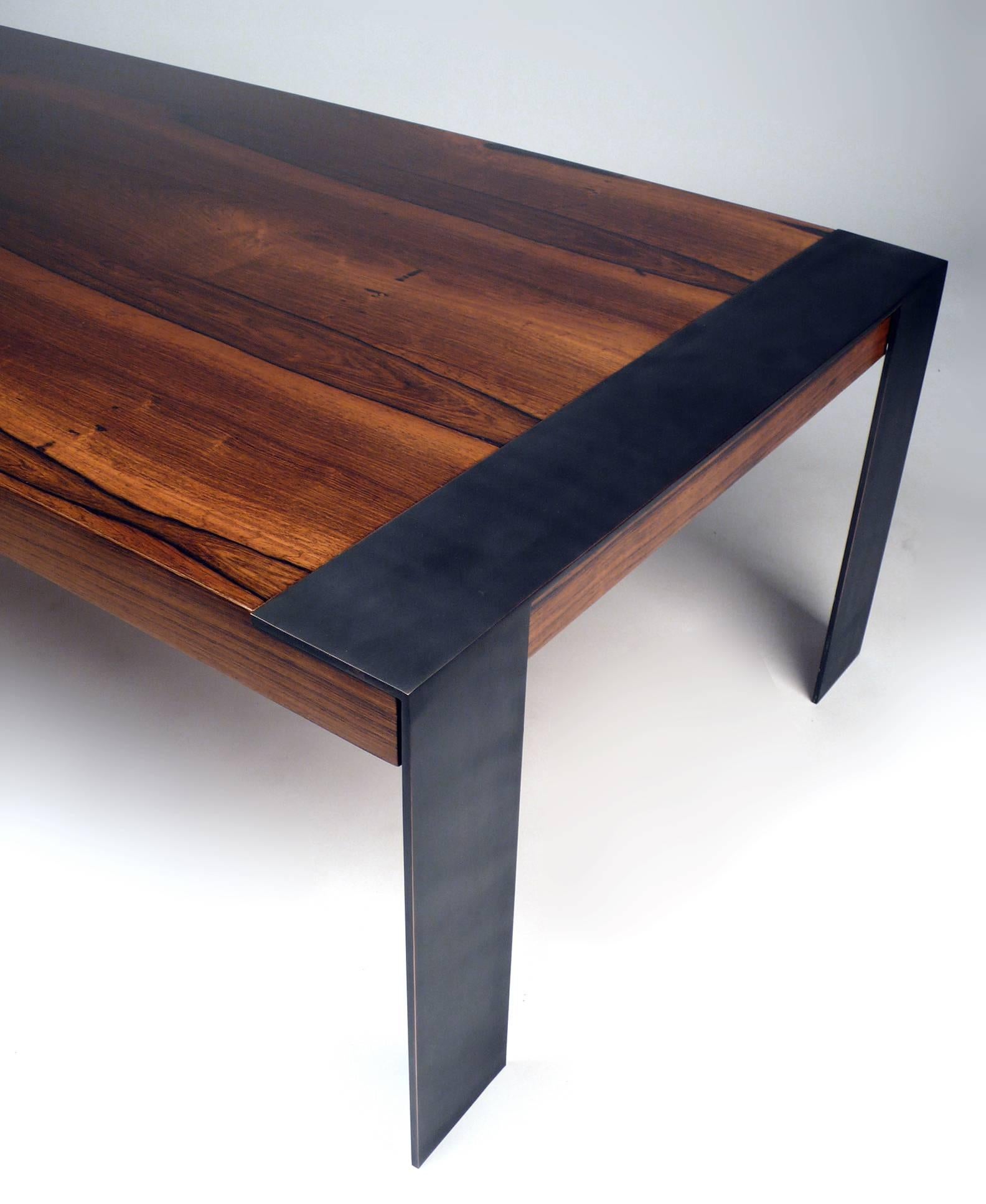 Bronze Coffee Table in the Style of Milo Baughman