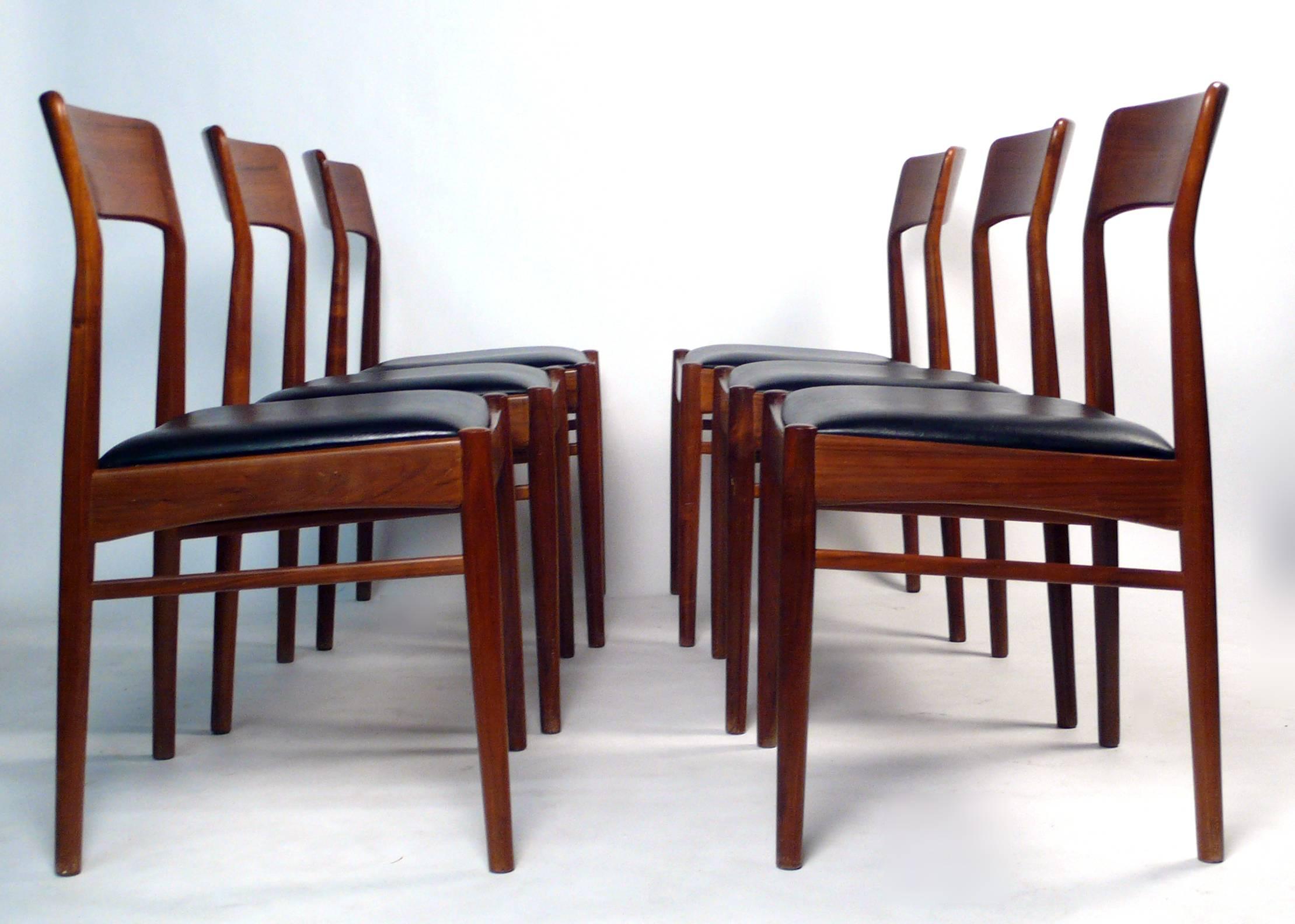 vintage danish dining chairs