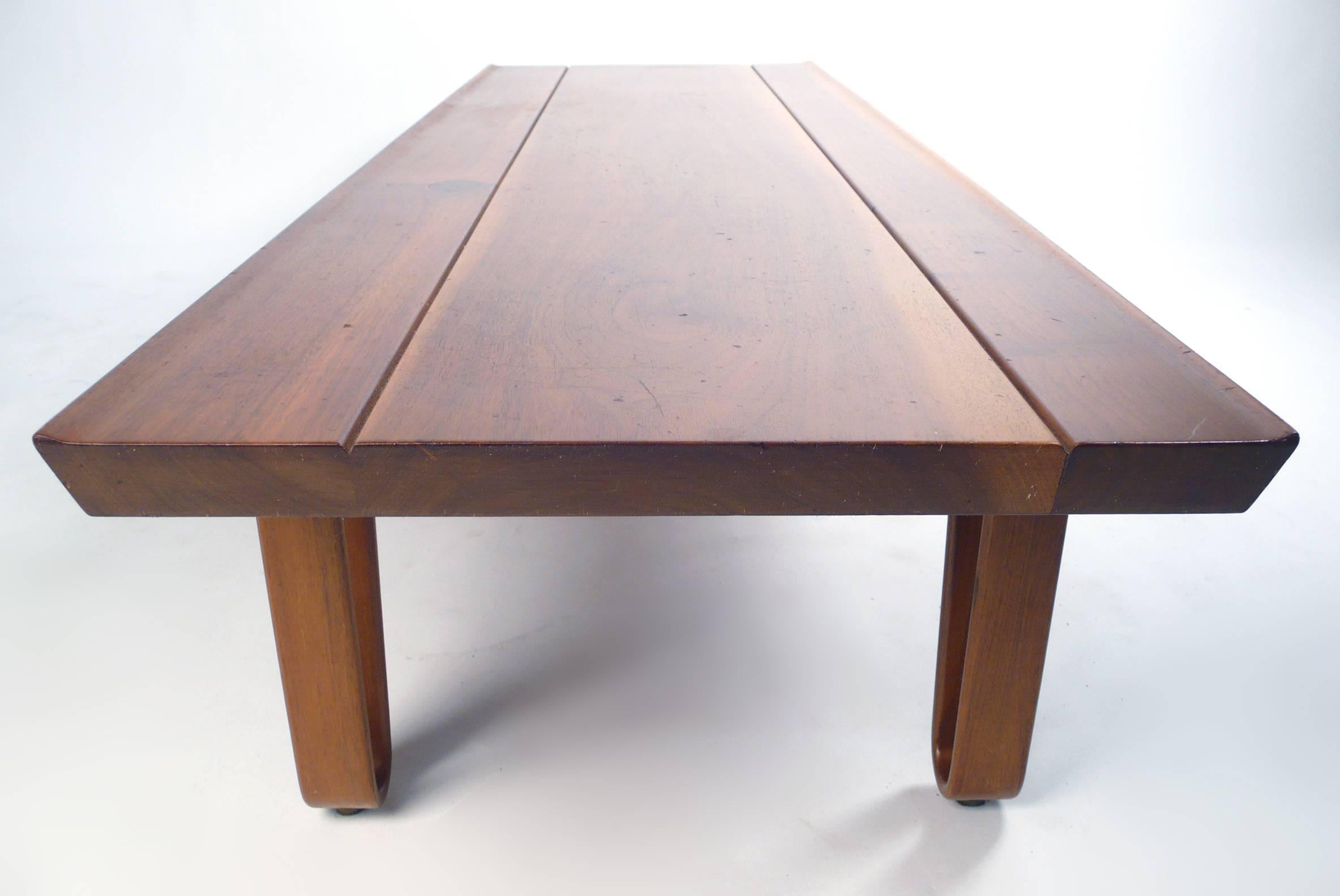 Mid-Century Modern Long-John Bench by Edward Wormley for Dunbar