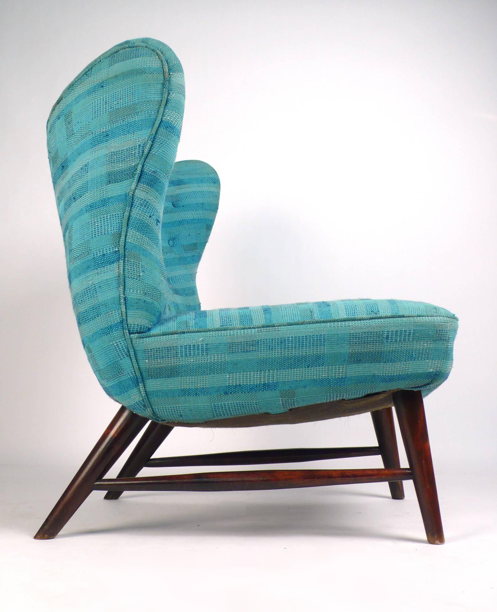 Swedish 201 Armless Chair by Elias Svedberg For Sale