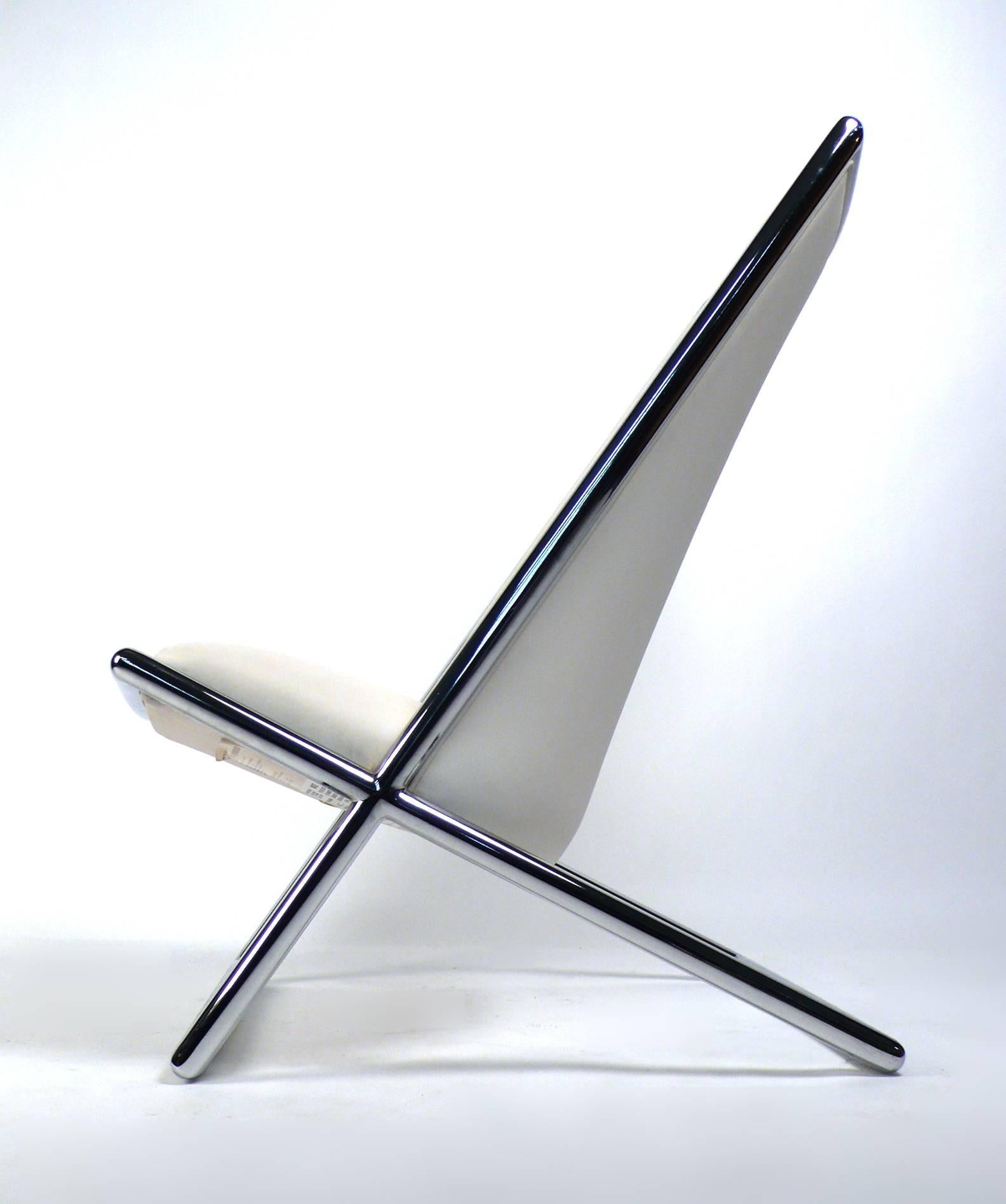 Scissor Lounge Chairs by Ward Bennett 1