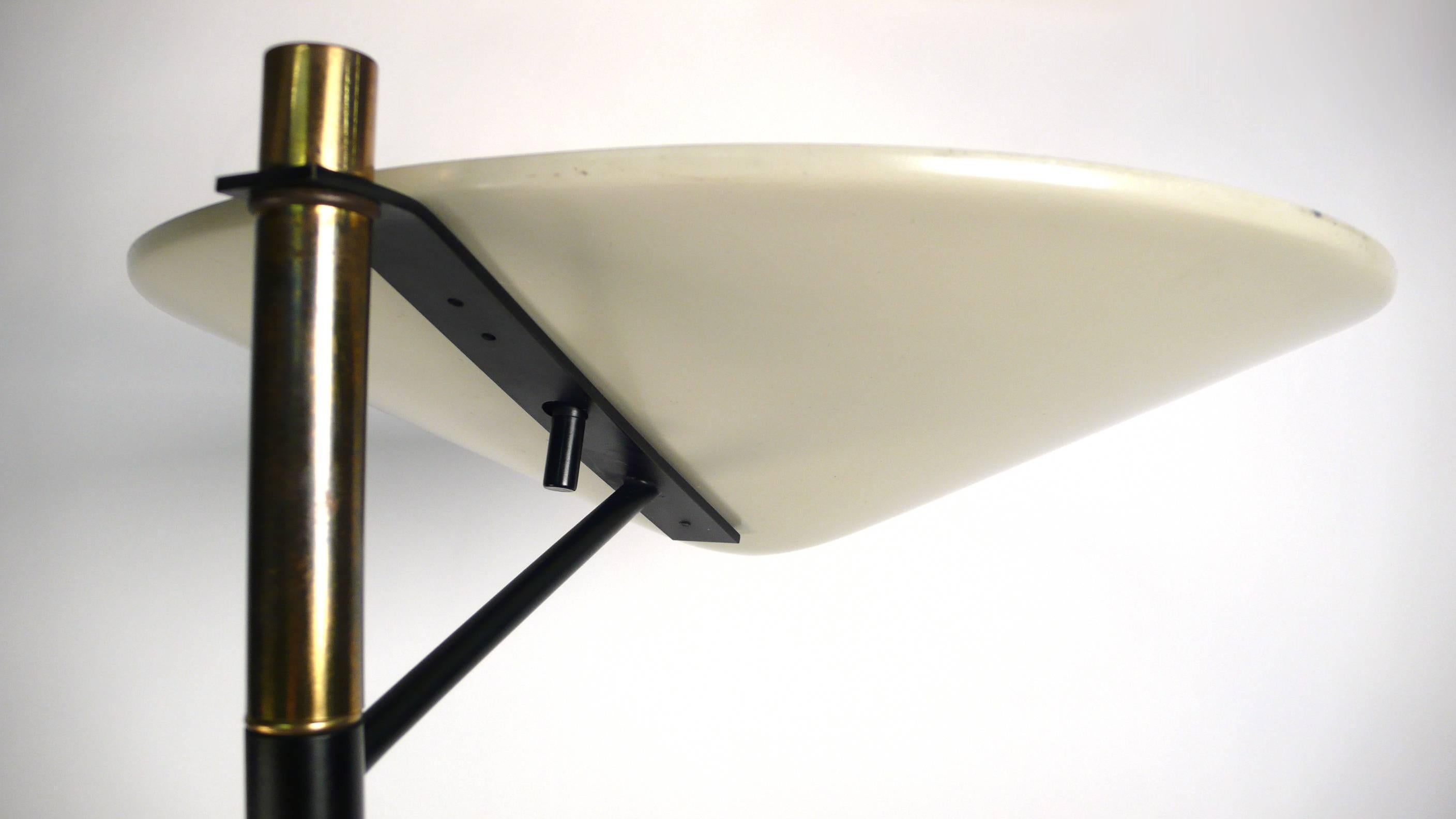 Brass Gerald Thurston Floor Lamp