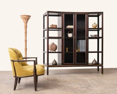 Edward Wormley Model 6026 Mahogany Display Cabinet for Dunbar, 1966
