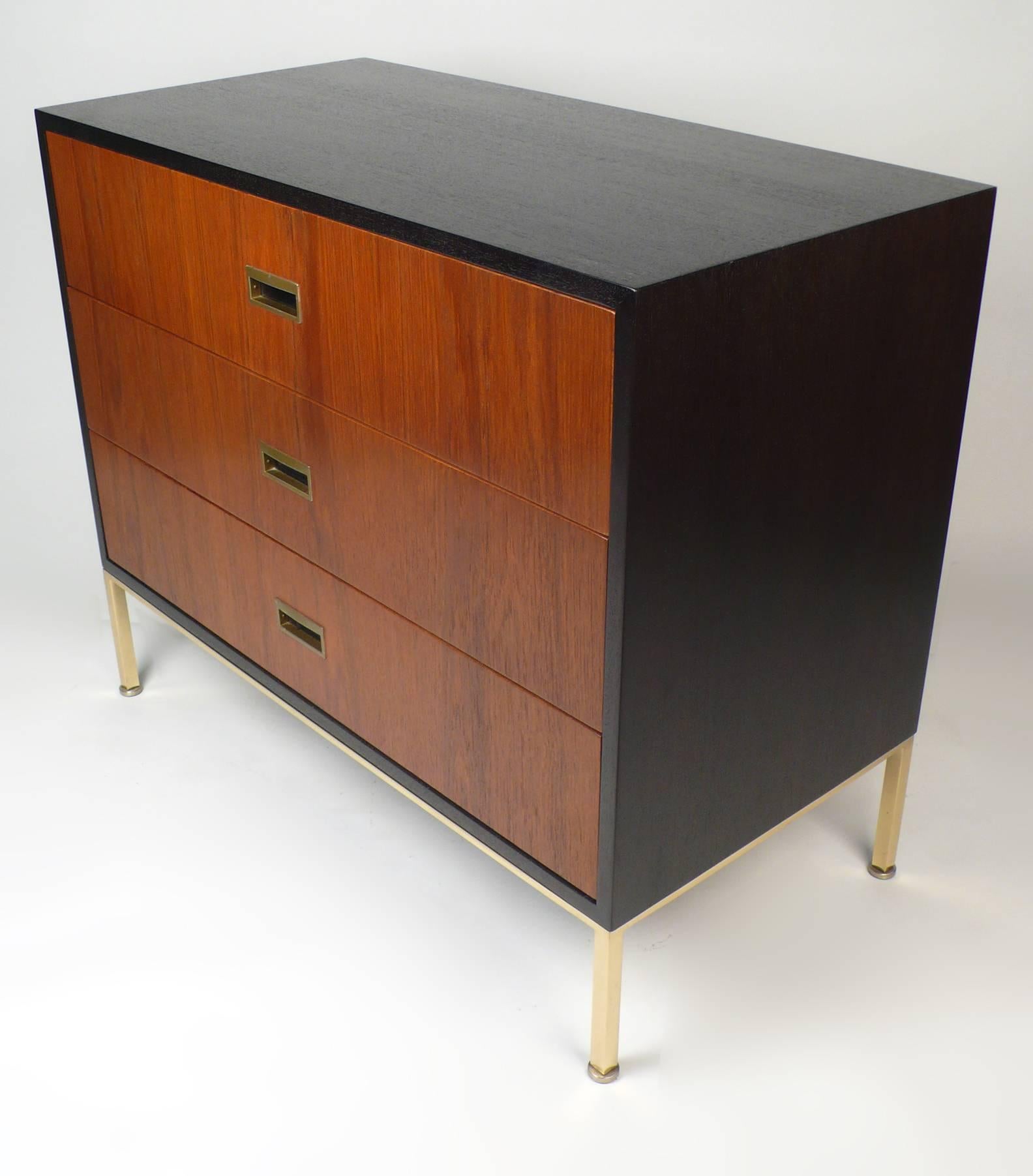 Matching Pair of Three-Drawer Chests by Harvey Probber In Excellent Condition In Dallas, TX