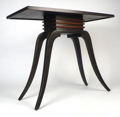 Paul Frankl Sabre Leg Console Table