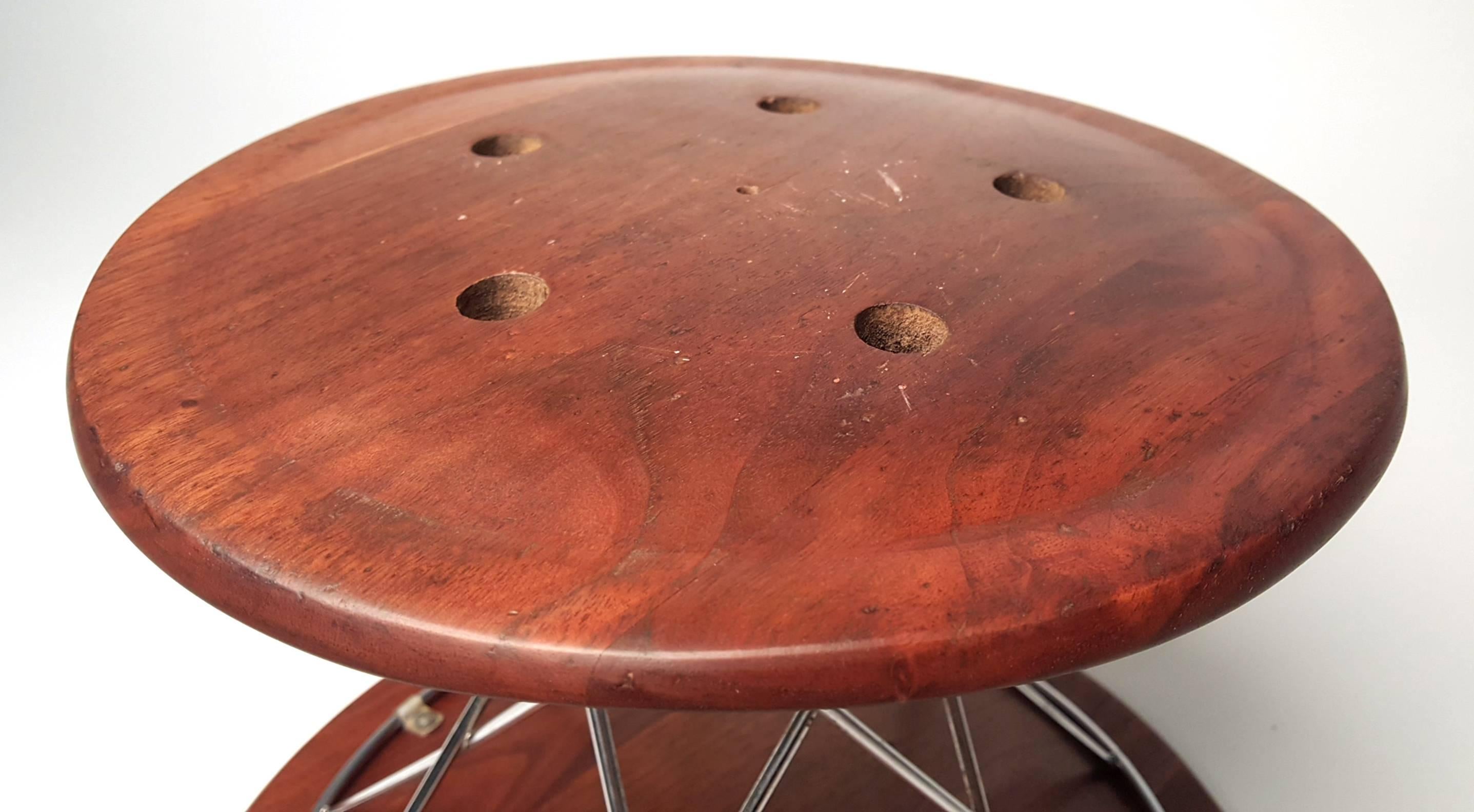 Mid-Century Modern Early Isamu Noguchi Rocking Stool