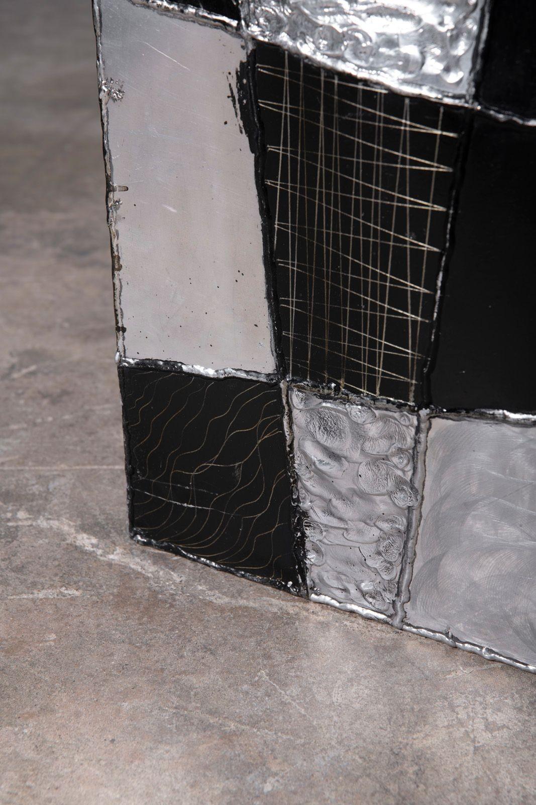 Paul Evans Studio Argente PE-37 Cube Tables – Exceptionally Clean Pair - 1970s For Sale 6