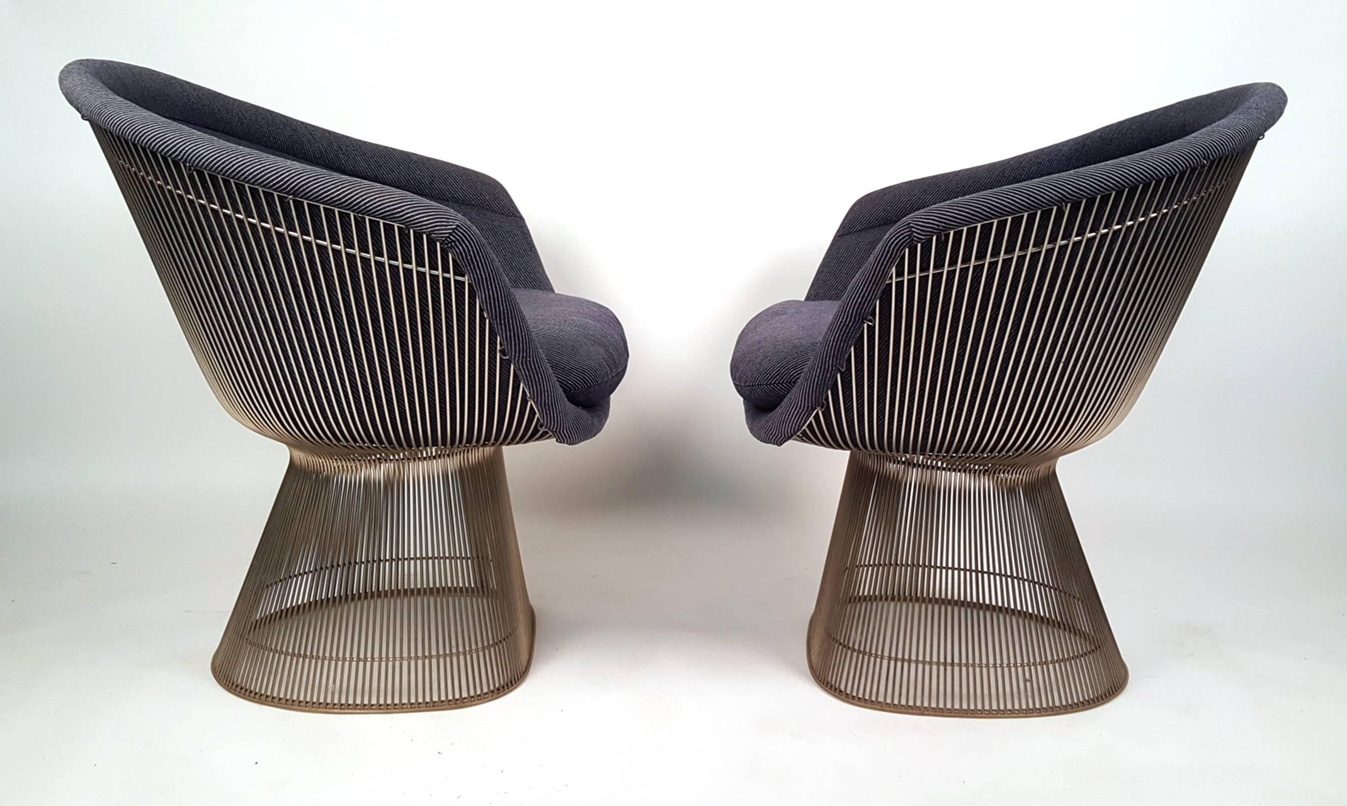 American Warren Platner Lounge Chairs for Knoll