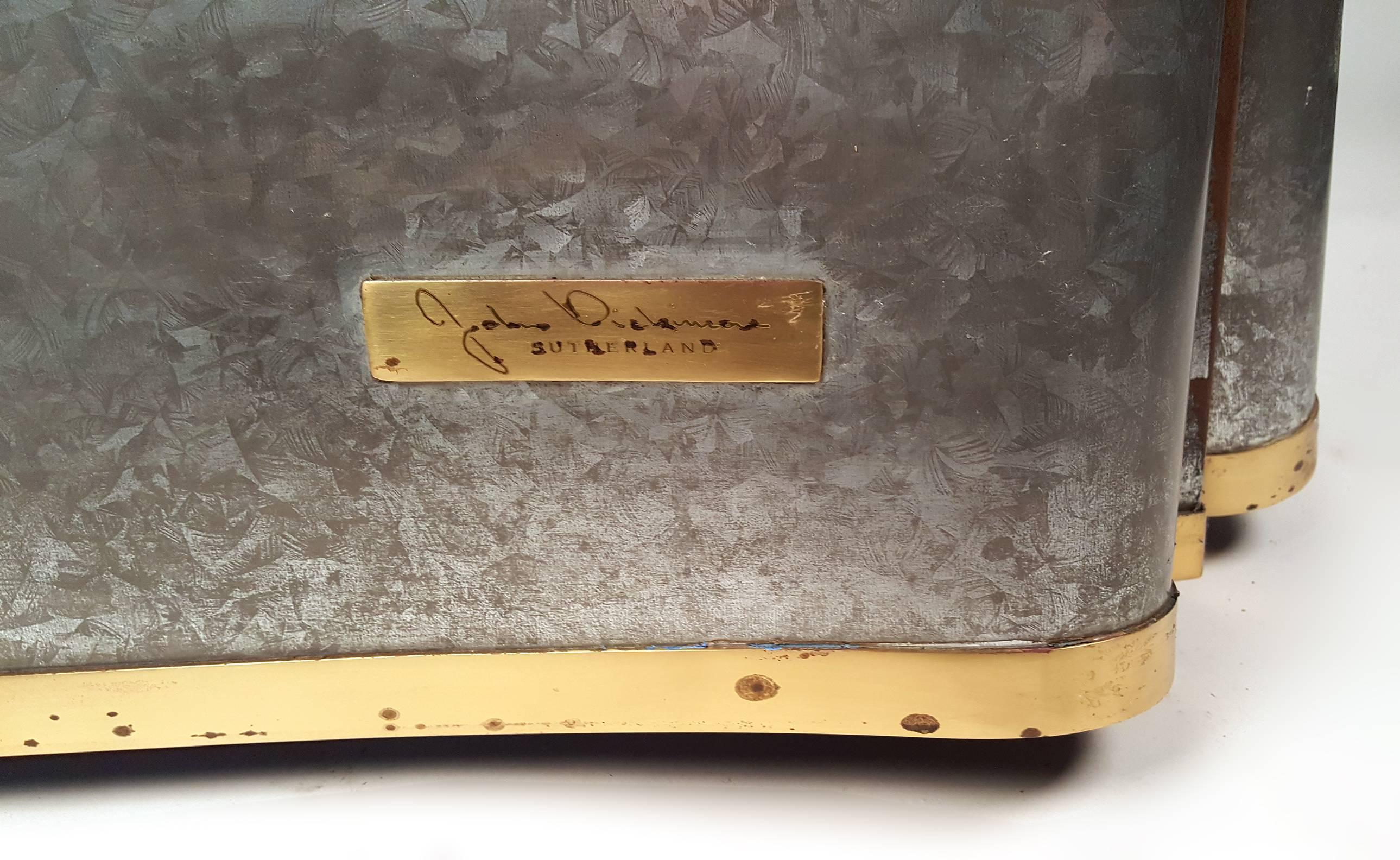 Galvanized Steel Console by John Dickinson 1